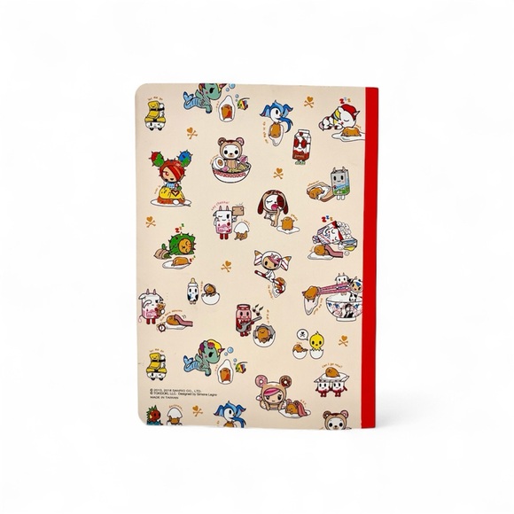 Tokidoki x Gudetama Lined Notebook Journal Diary Notepad Memo Cute Lazy Egg NEW - Picture 2 of 4